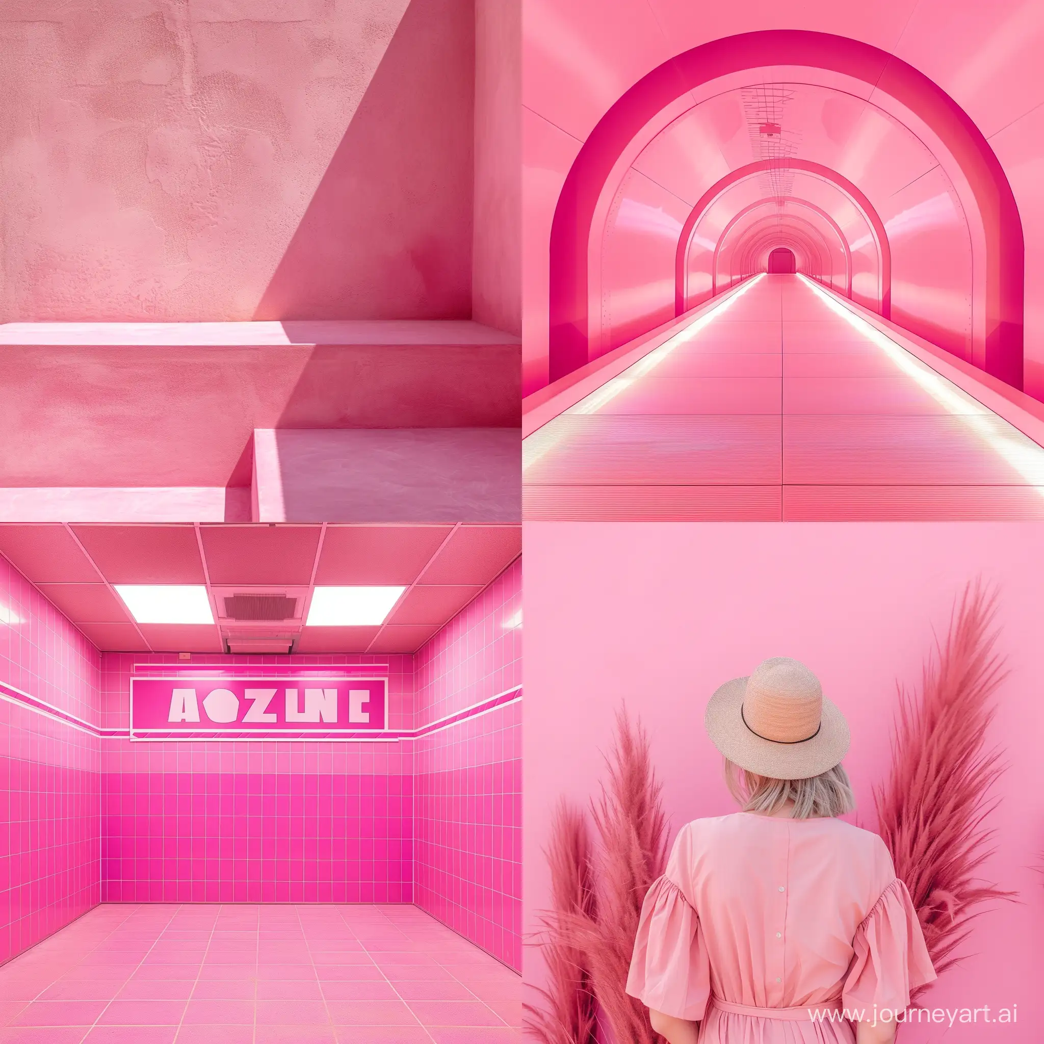 Vibrant-Pink-Photo-Zone-Creative-Visuals-in-a-Square-Frame