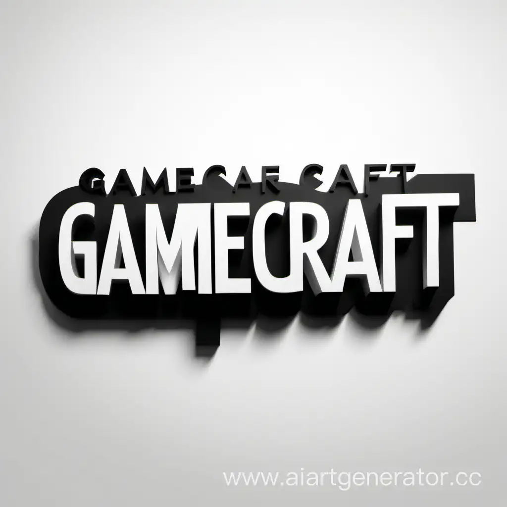 Professional-Logo-Design-GameCraft-ProStudio-in-Black-Letters-on-White-Background