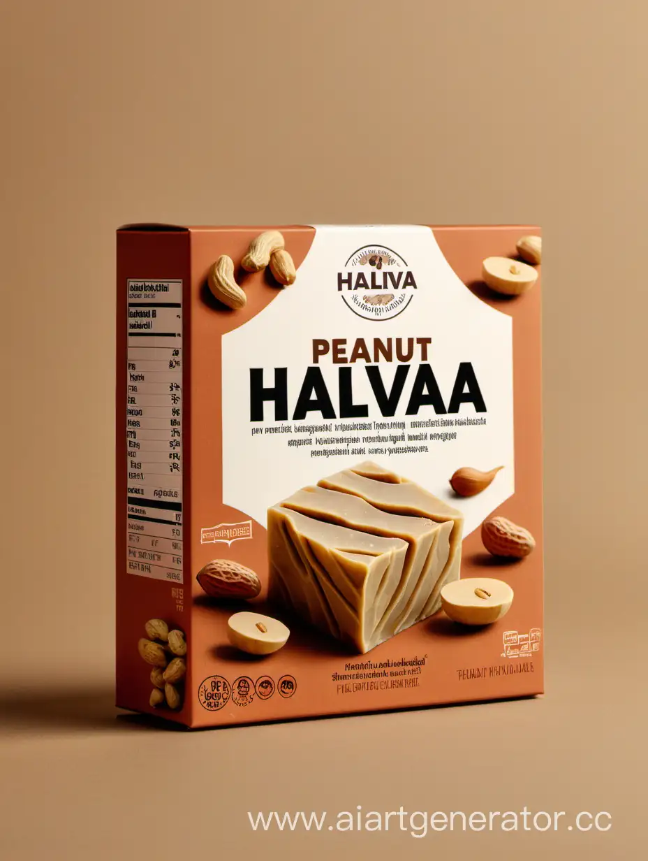 Artistic-Packaging-Design-for-Delectable-PeanutFlavored-Halva