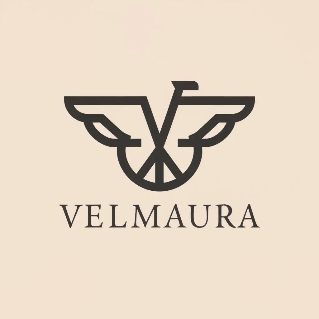 a logo design,with the text "VELMAURA", main symbol:JACKETS,Moderate,clear background