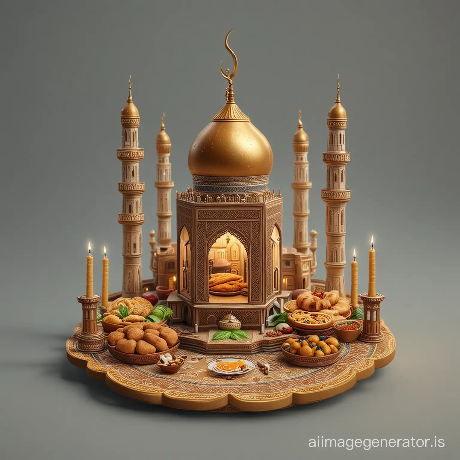 celebrate ramzan, ultra realistic, more detail