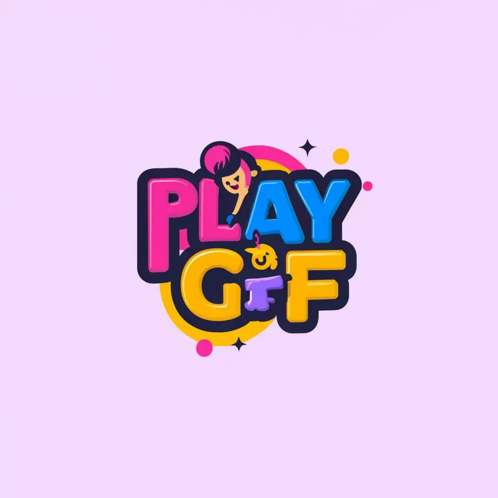 LOGO-Design-For-PlayGF-Vibrant-Girls-Chat-Rooms-Emblem-on-Clear-Background