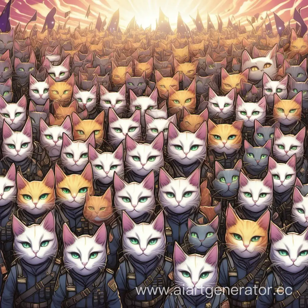 армия магических котов