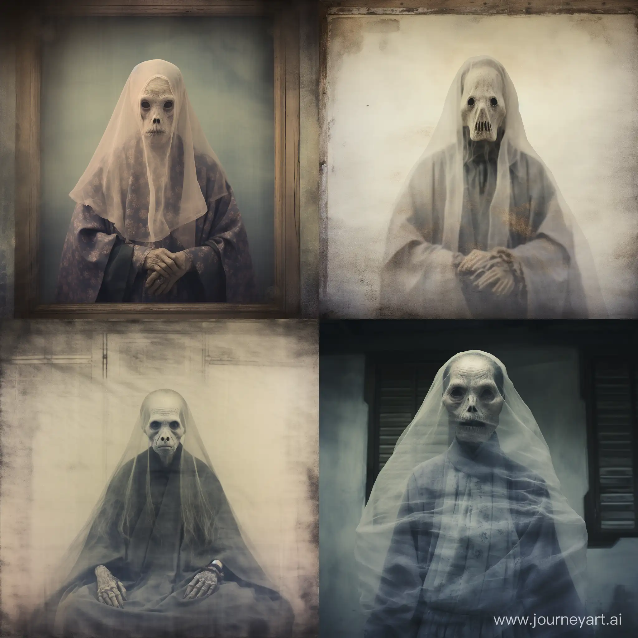 Creepy-Ghost-in-Traditional-Chinese-Style-Realistic-Old-Faded-Photo