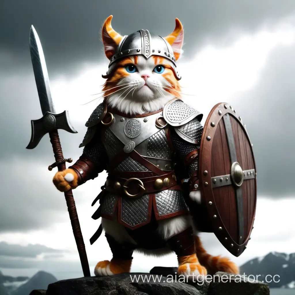 Fierce-Cat-Viking-Warrior-with-Helmet-and-Shield