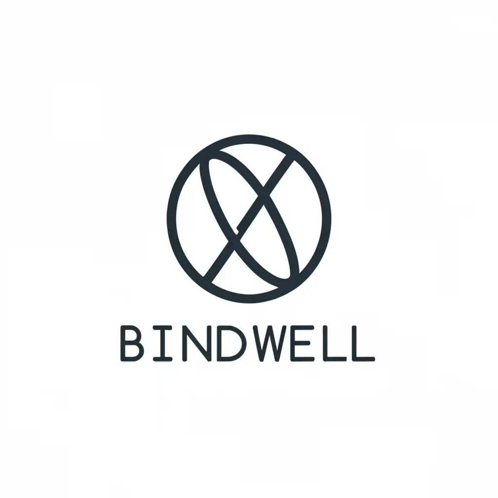 a logo design,with the text "Bindwell", main symbol:Molecule,Minimalistic,be used in Medical Dental industry,clear background