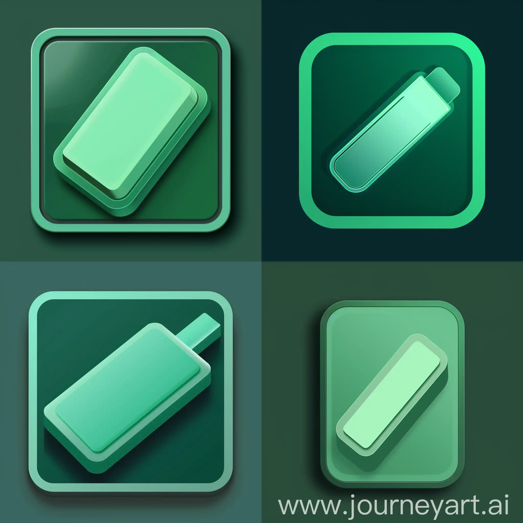 Minimalist-Green-Eraser-Icon-for-Object-Removal-App