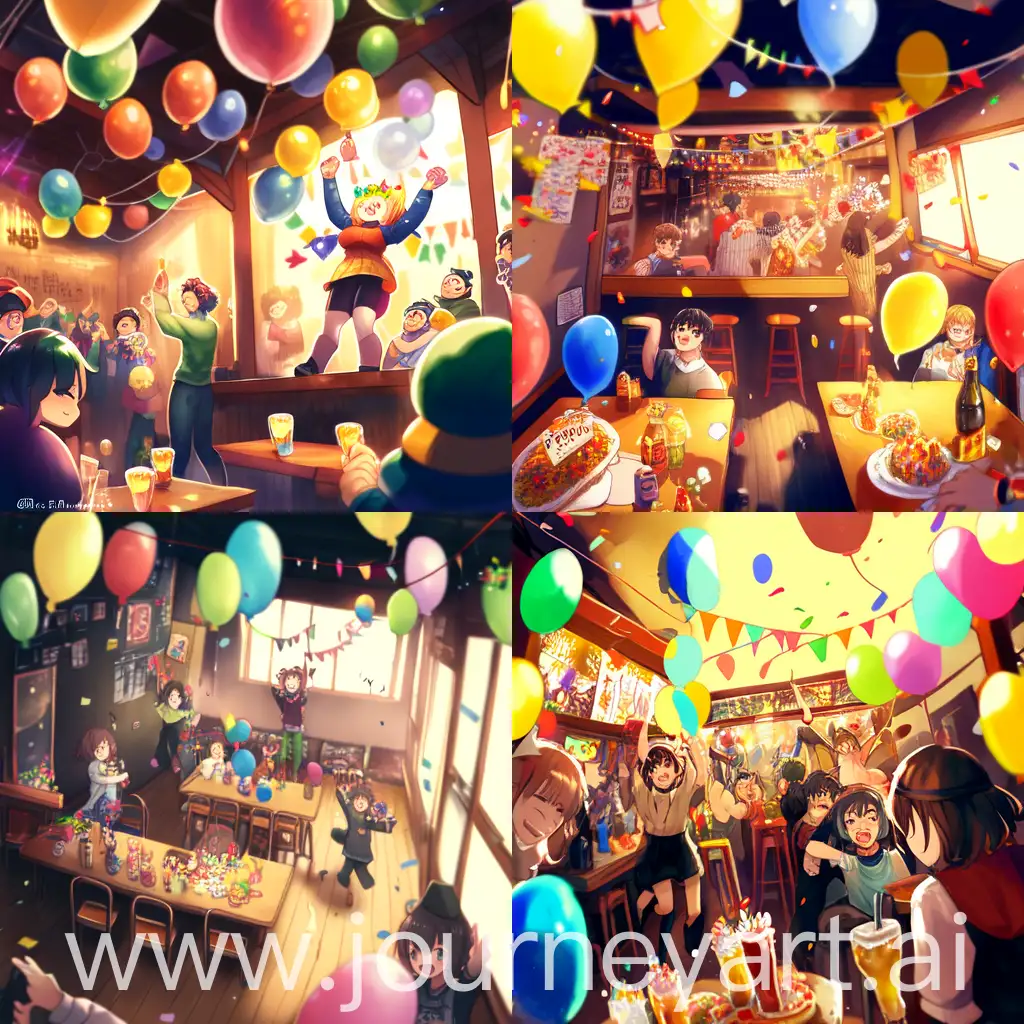 Joyful-Birthday-Celebration-at-a-Colorful-Beer-Pub-with-Balloons