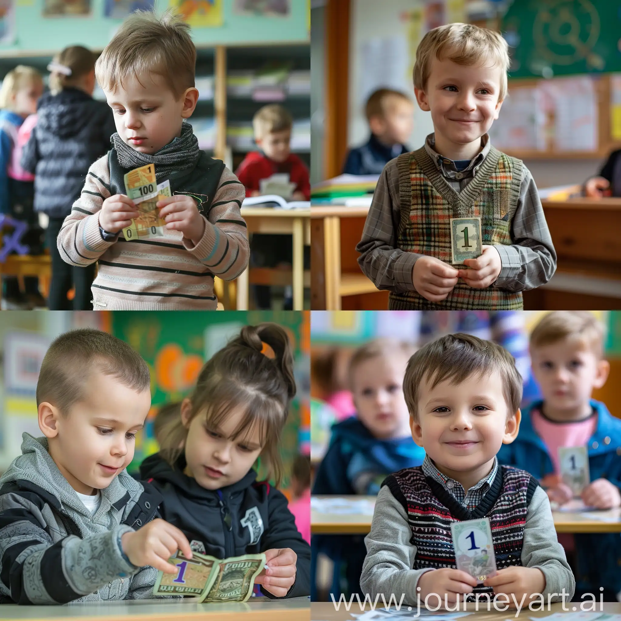 School-Education-Displaying-a-Single-Zloty