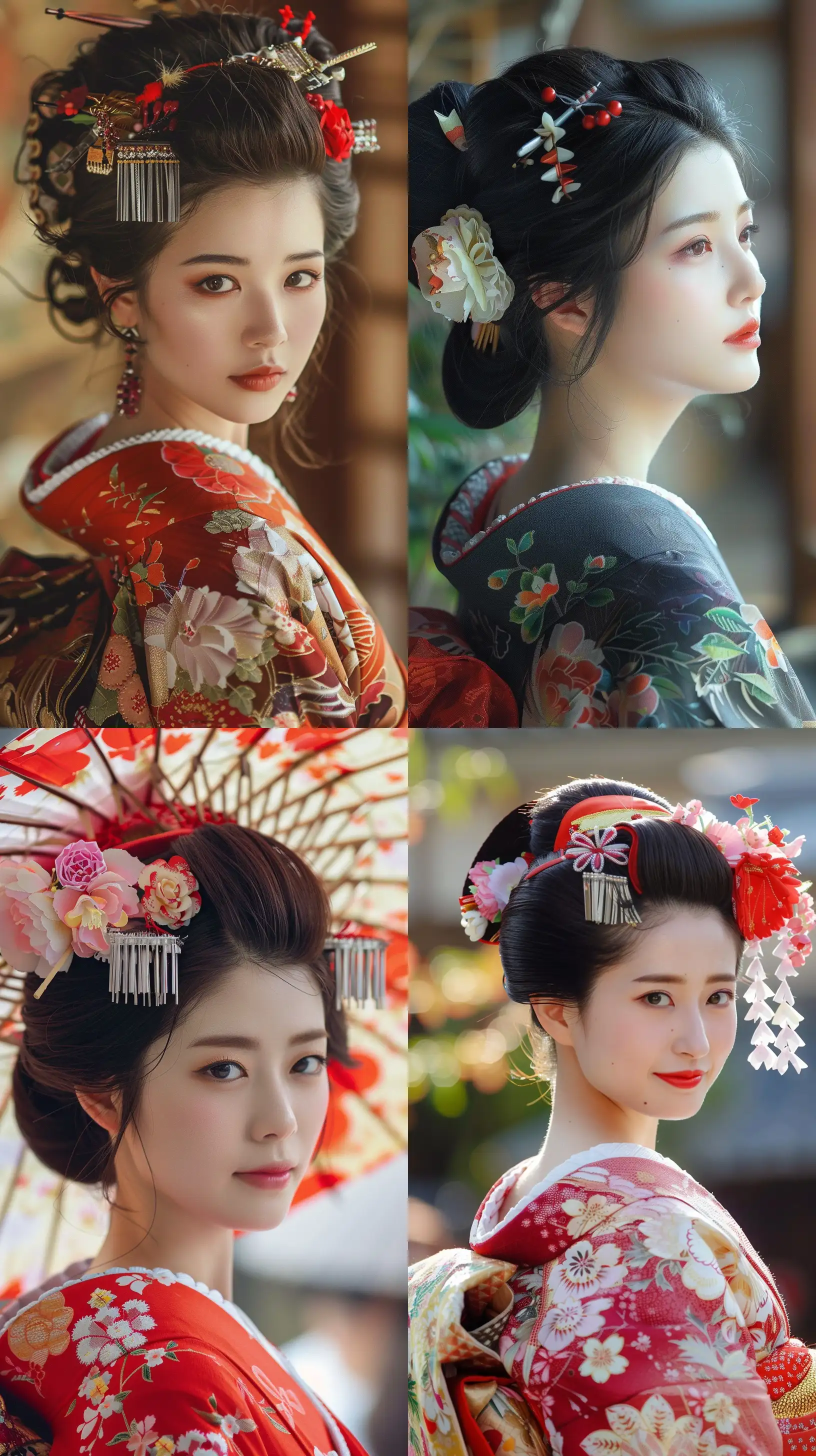 Very beautiful Japanese woman --ar 9:16