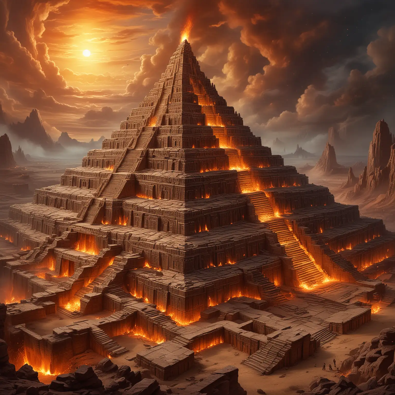 Ancient-Ziggurat-of-Fire-Mysterious-and-Stunning-Architecture