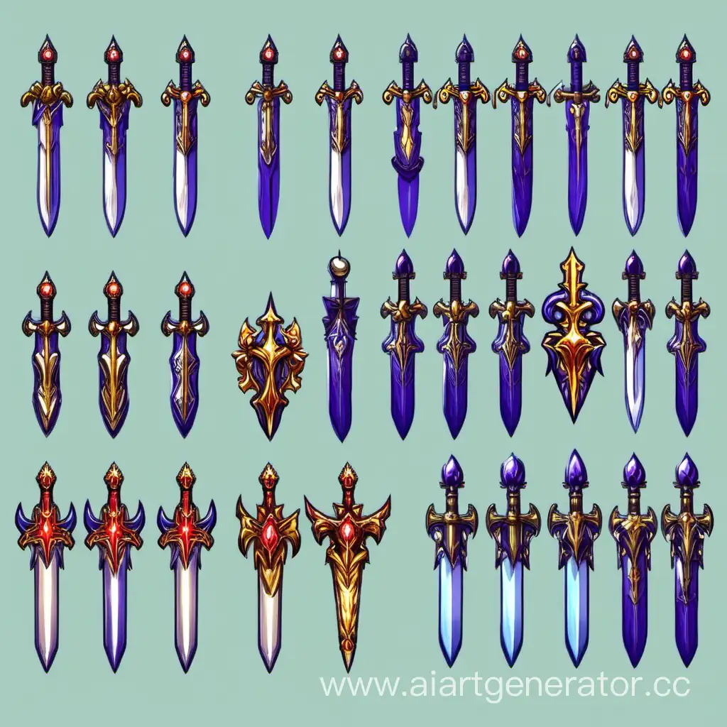 Holy sword sprite for the game