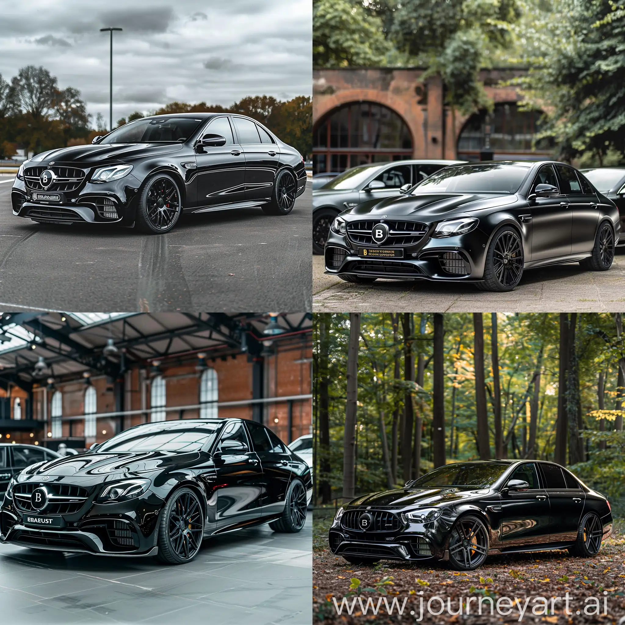 Mercedes-E63S-Facelift-2022-Brabus-Tune-Full-Black-Car-Meet-Special-in-Ohio-State