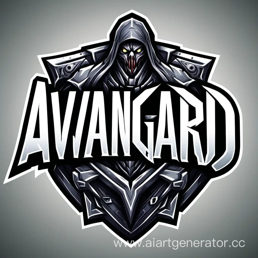 AVANGARD-Logo-Design-for-Gaming-Futuristic-Emblem-with-Dynamic-Typography