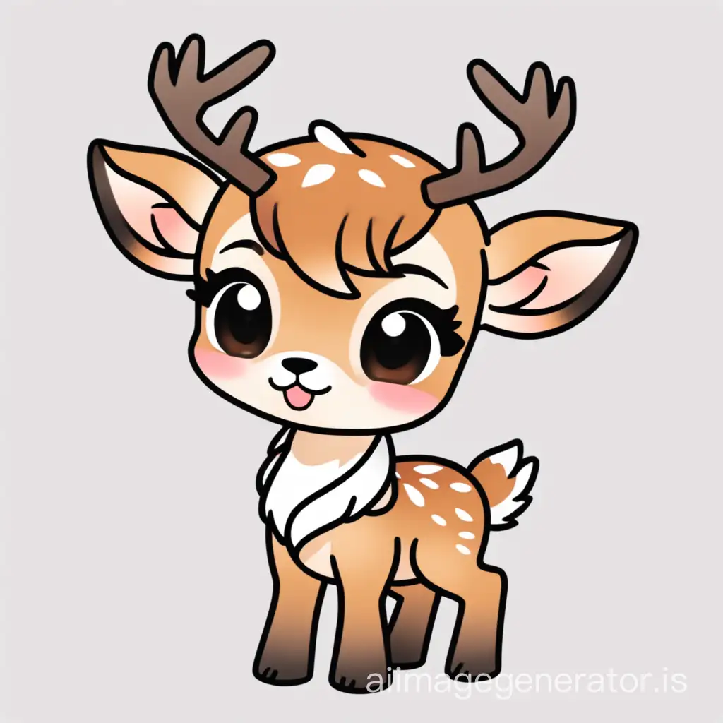Cute-Chibi-Deer-Illustration-Adorable-Cartoon-Animal-Artwork