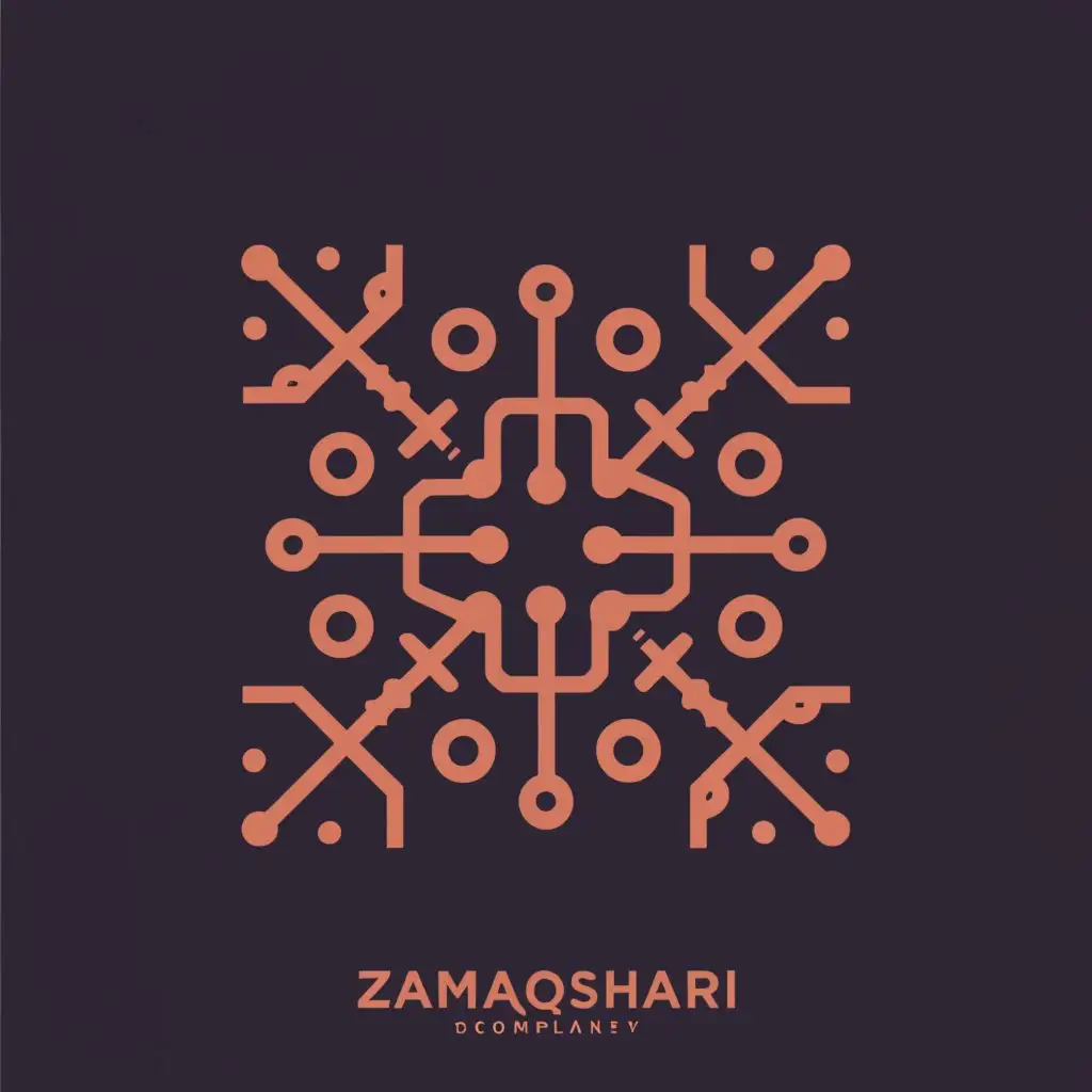 a logo design,with the text "Zamaqshari ", main symbol:Tools electrical,Moderate,be used in Technology industry,clear background