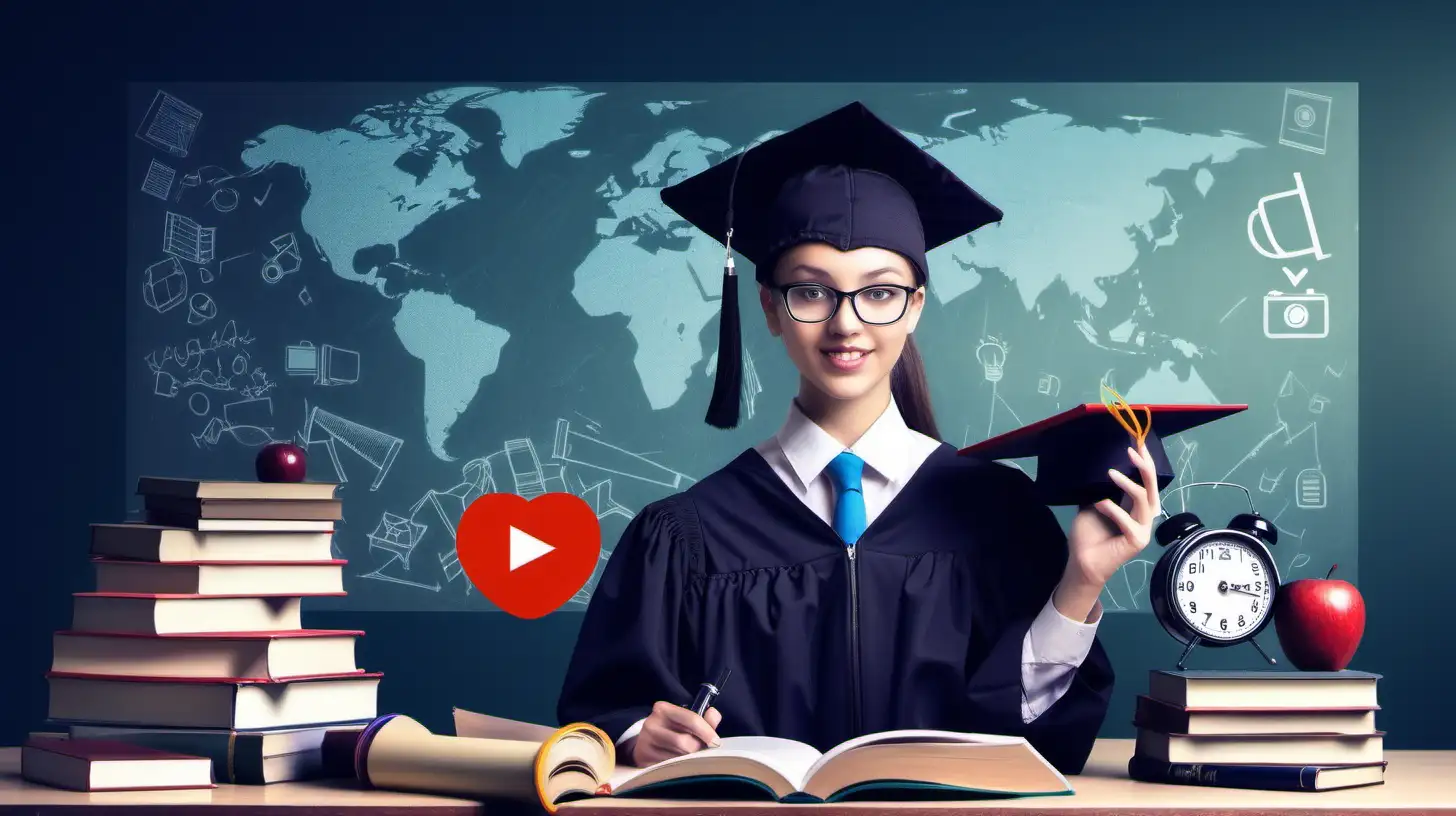 education picture in modern world for youtube banner