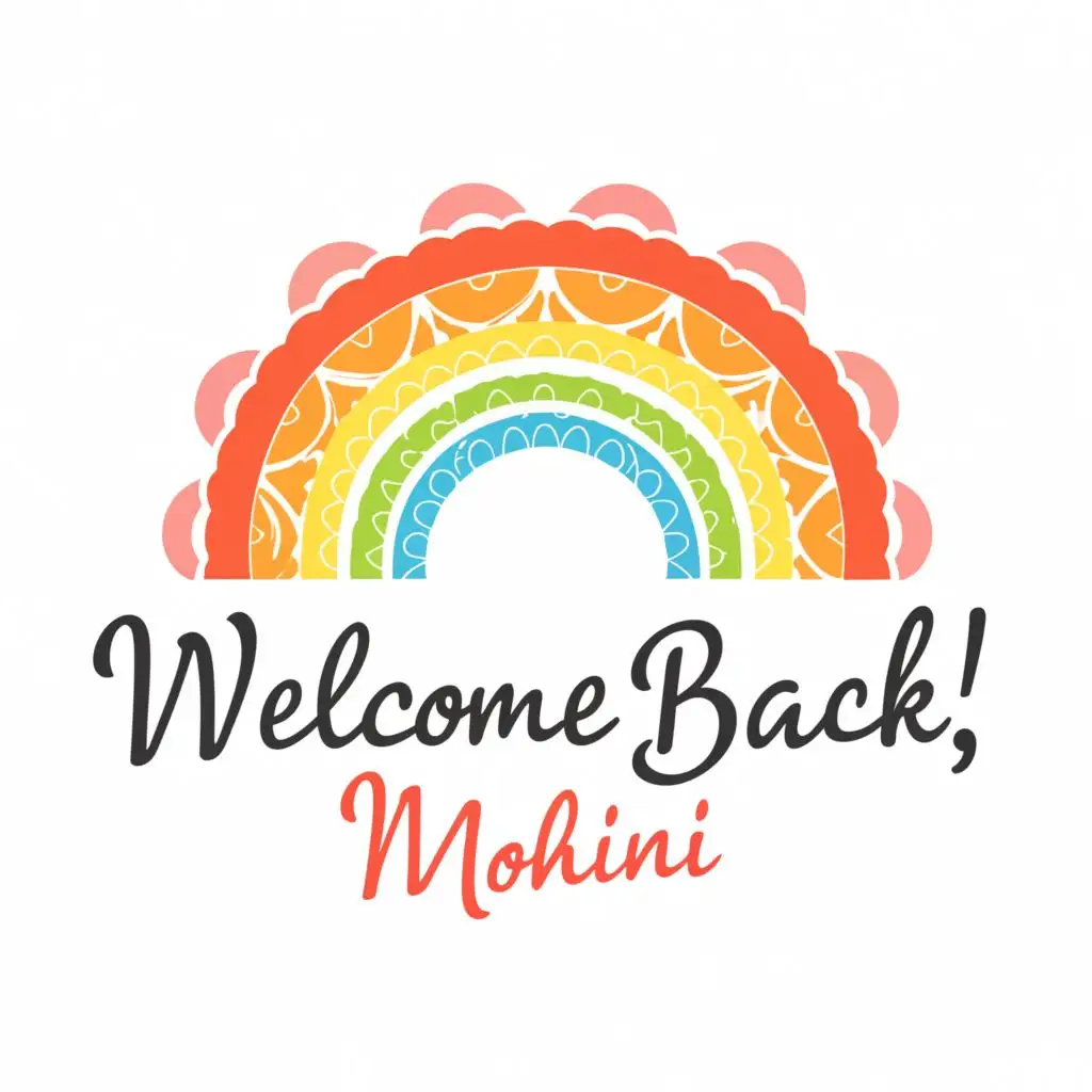LOGO-Design-for-Mohinis-Return-Vibrant-Rainbow-Theme-on-a-Clear-and-Moderate-Background