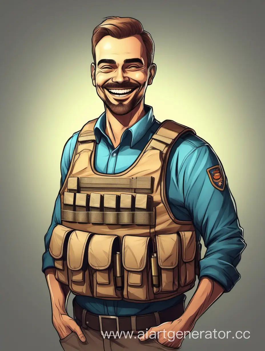 Smiling-Person-in-Comfortable-Concealed-Carry-Bulletproof-Vest