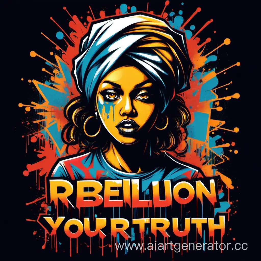 Urban-Rebellion-Graffiti-Vector-TShirt-Express-Your-Truth-in-Spray