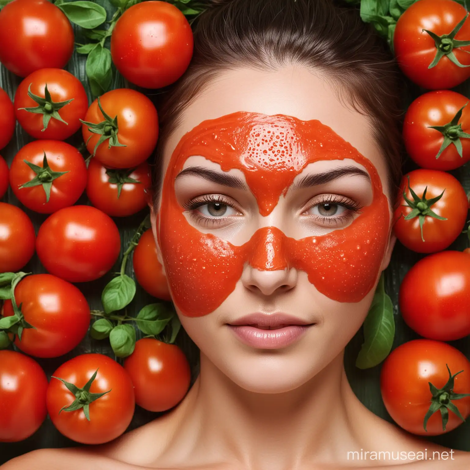 Tomato Face Mask for Acne Natural Remedies for Clear Skin