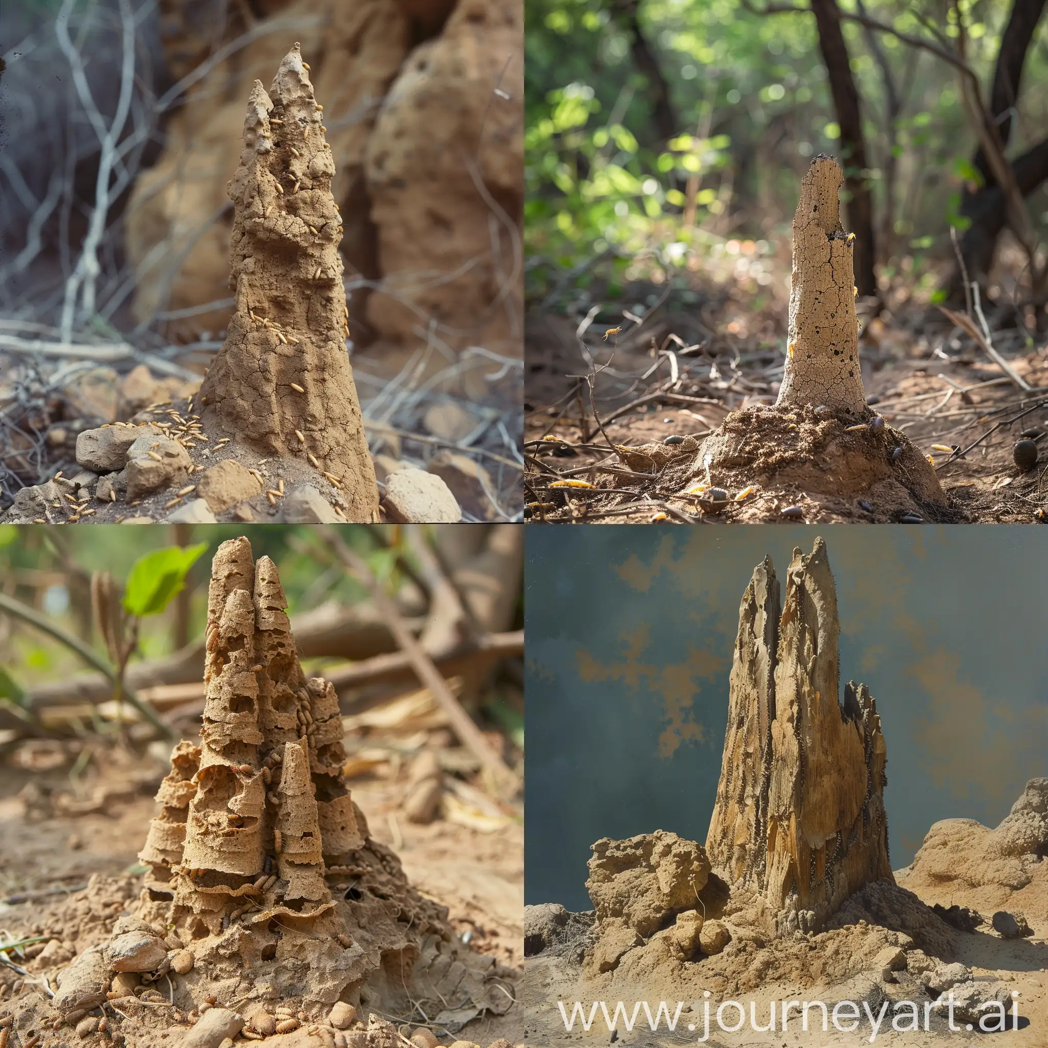 Intricate-Termite-Mound-Sculpture