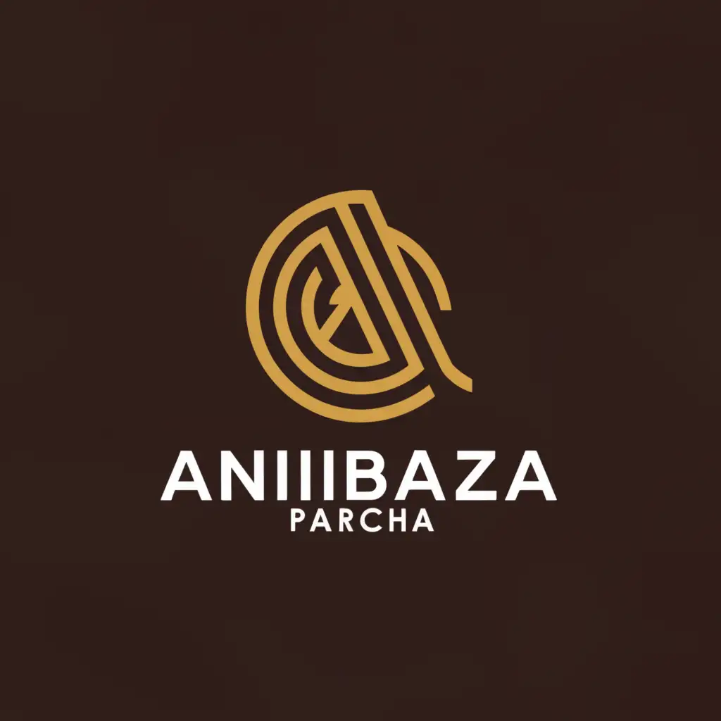 a logo design,with the text "AniBaza Parcha", main symbol:AniBaza from Uzbek animelaridan short clips,Minimalistic,clear background