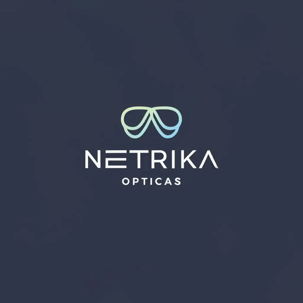 a logo design,with the text "Netrika Opticals", main symbol:
 spect
,Moderate,clear background