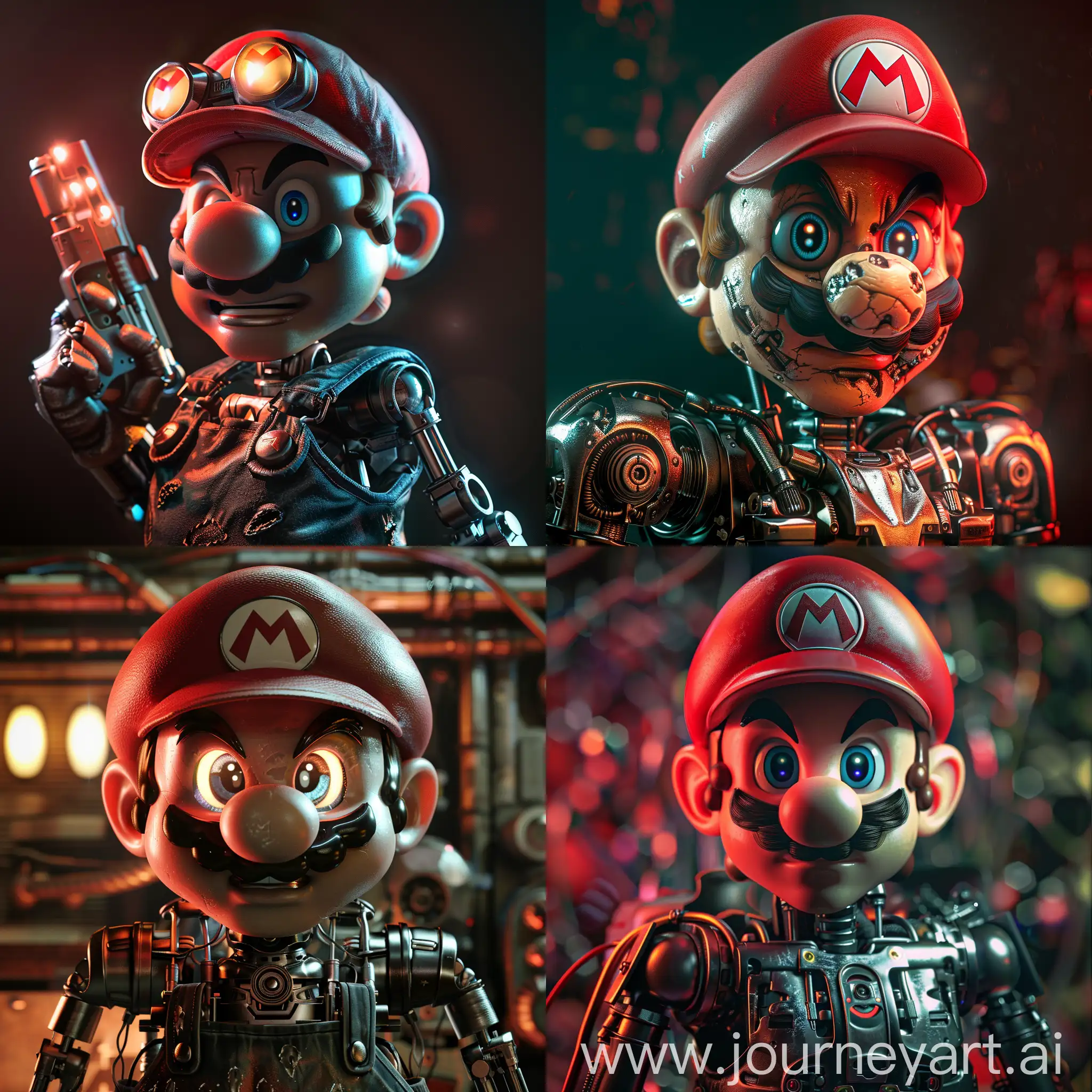 Mario-as-a-T800-Terminator