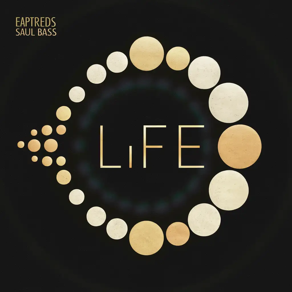Life Album Cover Design Inspired by Saul Bass