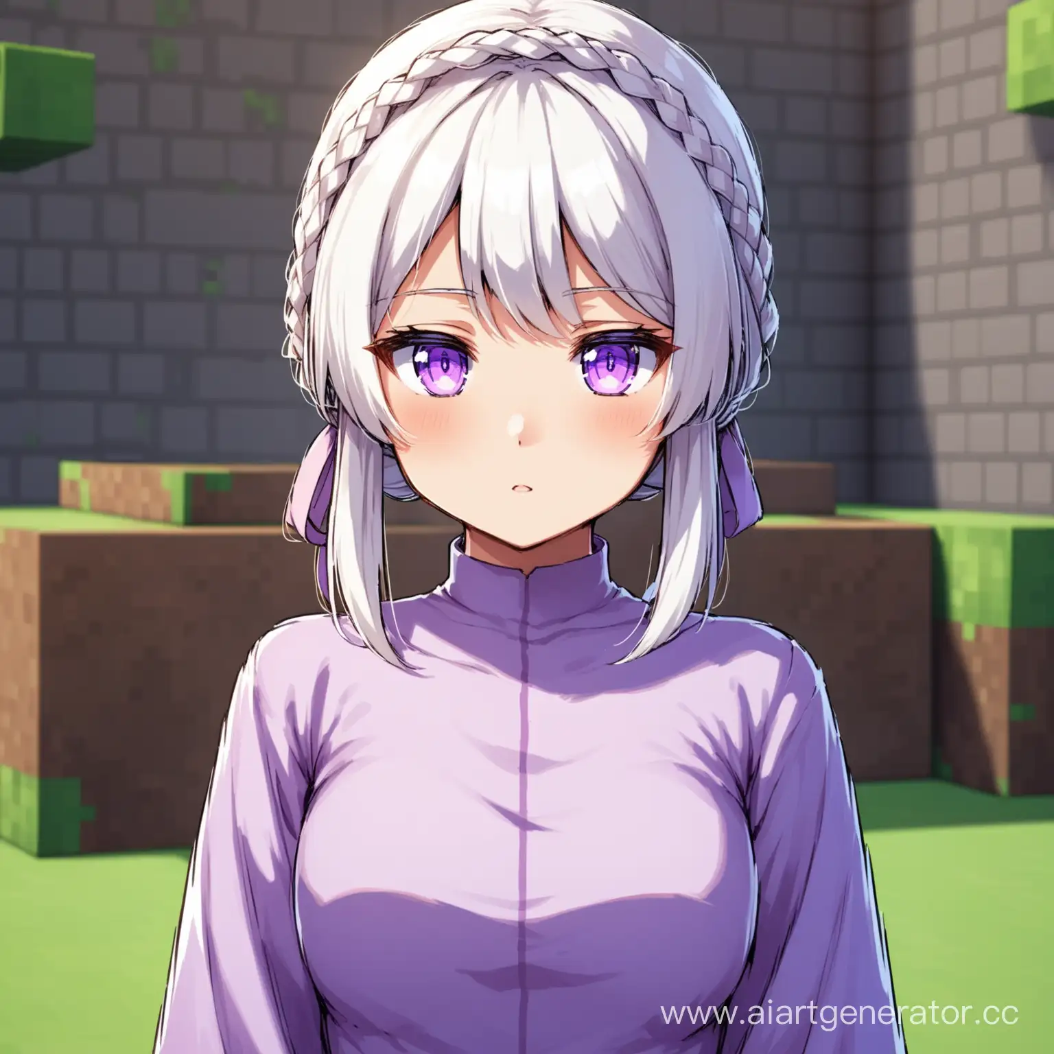 AnimeInspired-Minecraft-Character-with-White-Hair-and-Purple-Eyes