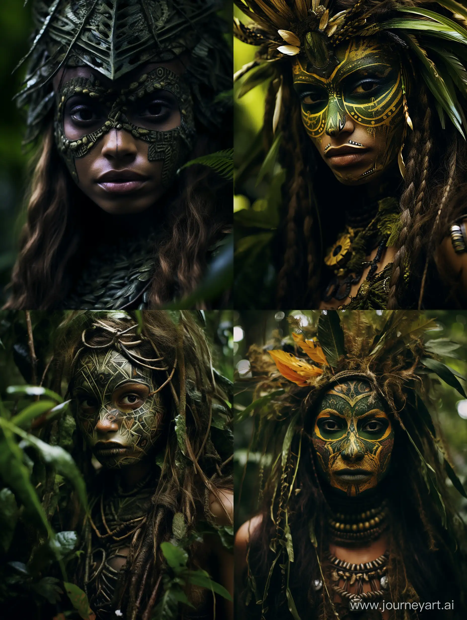 In the heart of an untamed jungle, where the foliage danced to the rhythm of whispers and shadows, lived a peculiar tribe known as the Whisperers. They communicated not through words but through the language of nature itself - the rustle of leaves, the song of birds, and the murmurs of the wind. Each member of the tribe possessed an innate connection to the jungle, a bond forged through generations of living in harmony with its secrets.

