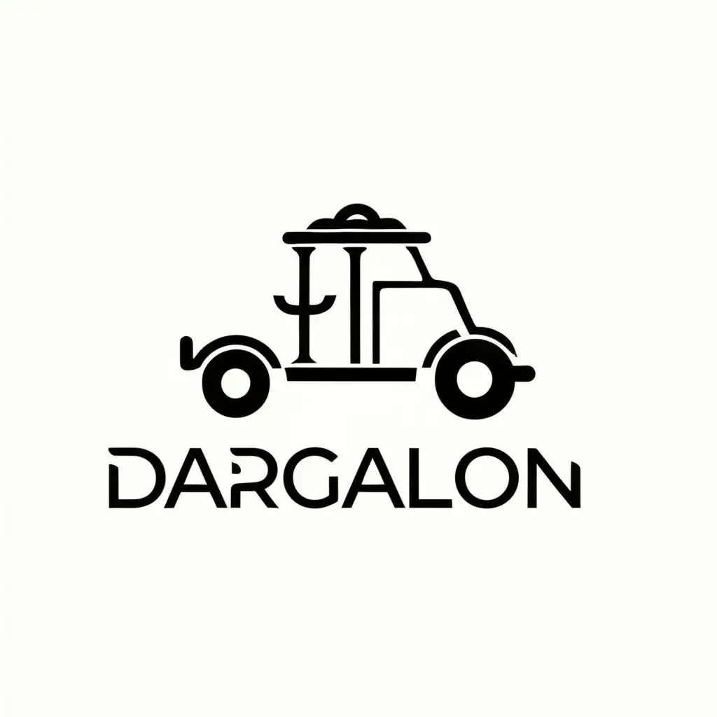 logo, jimny, with the text "Dargalon", typography, be used in Religious industry