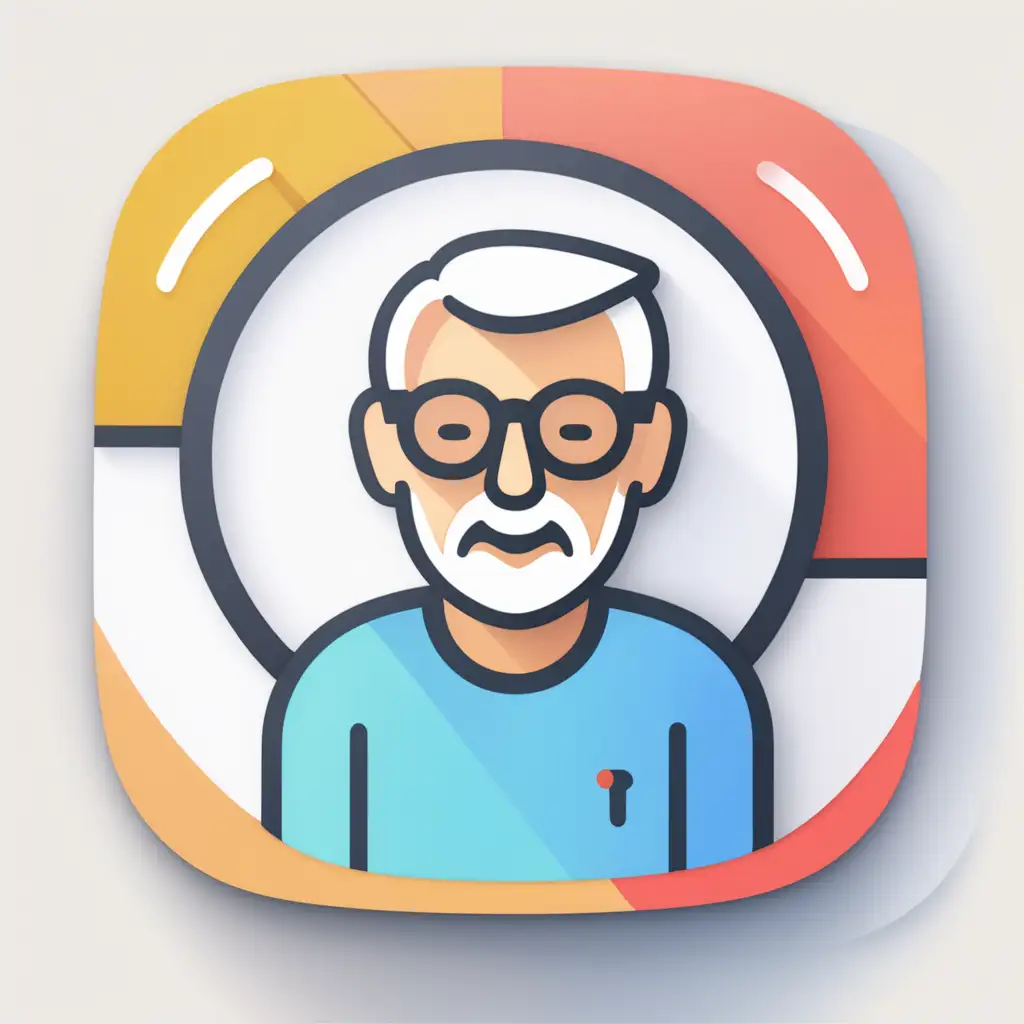 Elderly Empowerment Through Intuitive Design App Icon