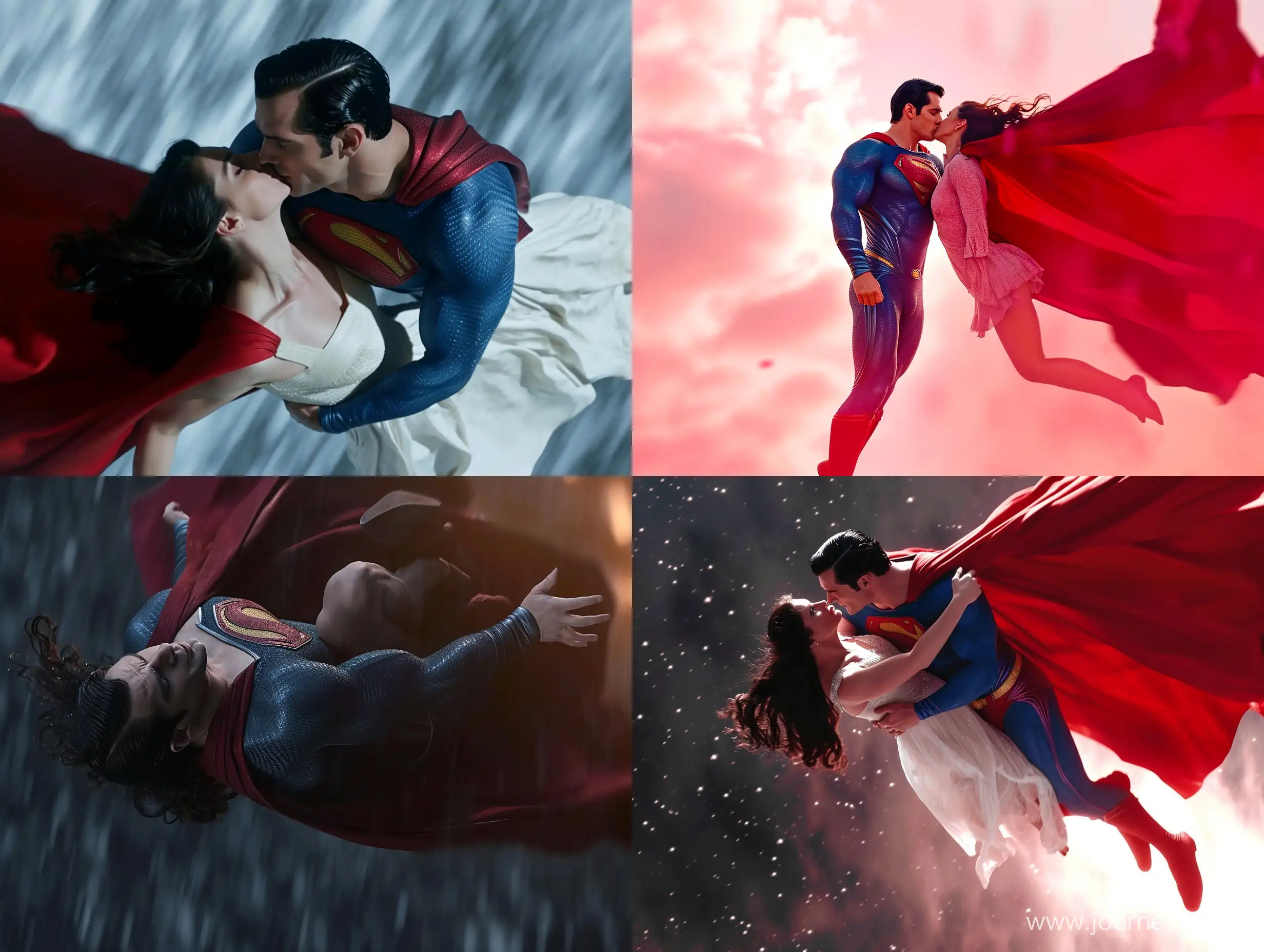 Superman-Henry-Cavill-Soaring-in-a-Romantic-Flight