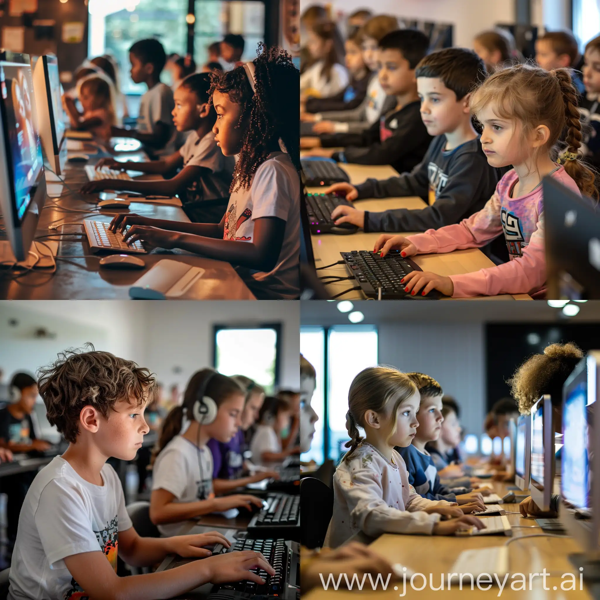 Innovative-School-Classroom-Children-Engaged-in-Computer-Science