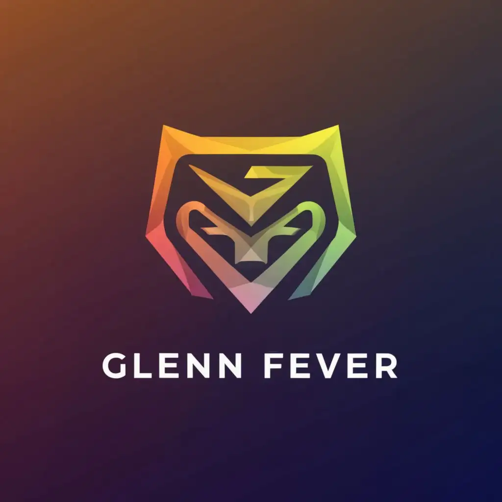 LOGO-Design-for-Glennfever-Gaming-Enthusiasm-with-a-Modern-Twist