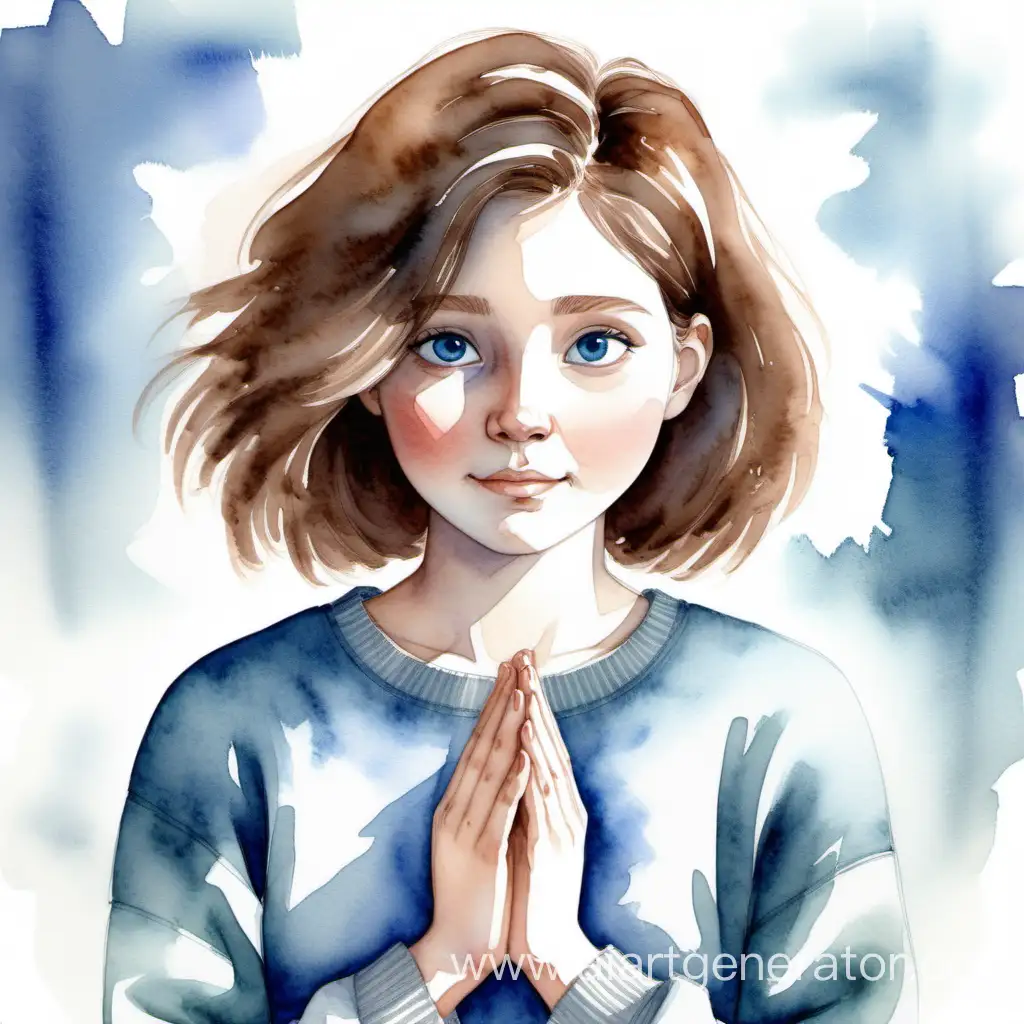 Serene-Girl-in-Cozy-Sweater-Praying-for-Forgiveness-on-Resurrection-Holiday