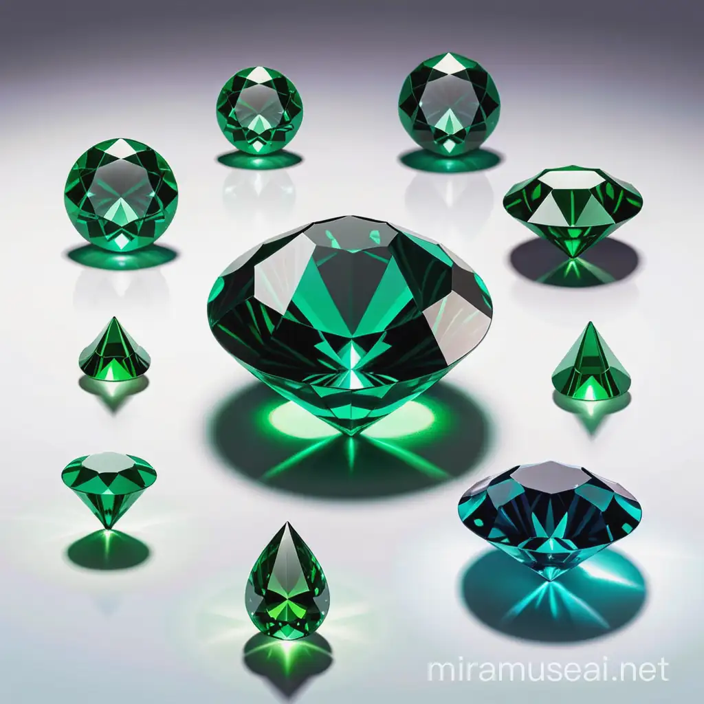 create a green gem