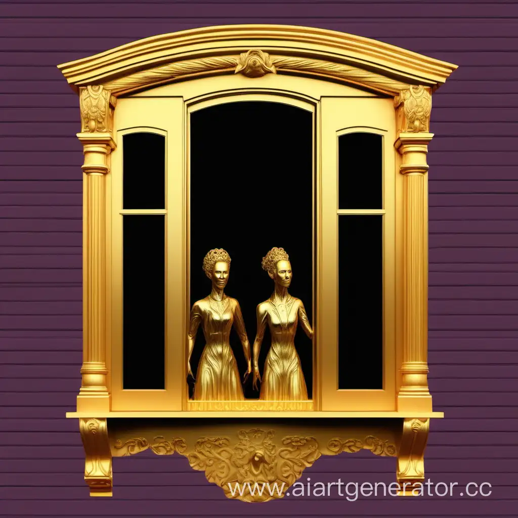 Golden-Avatar-Ancestors-in-Lilas-Window