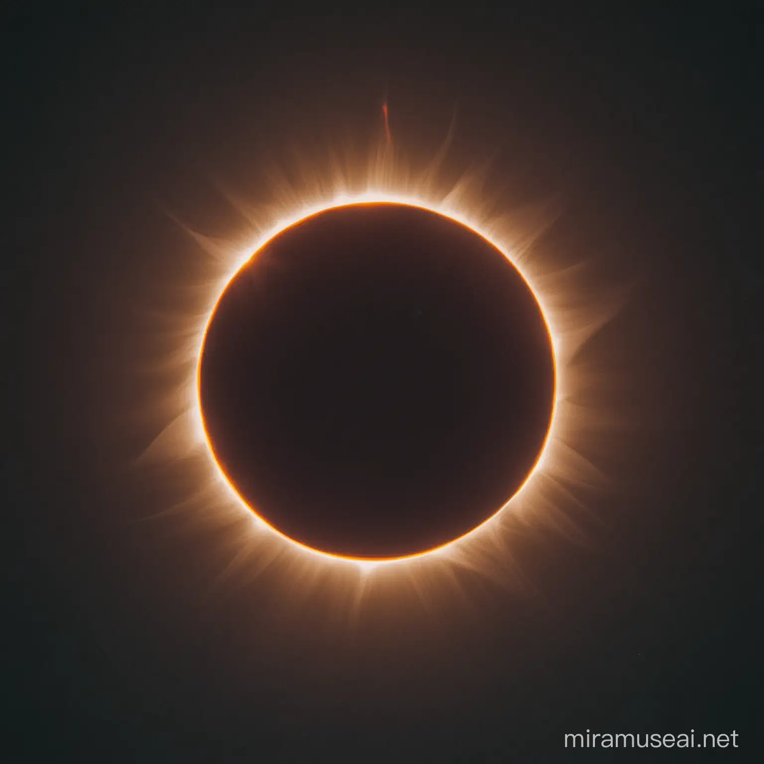 Breathtaking Solar Eclipse Illuminating Earths Atmosphere