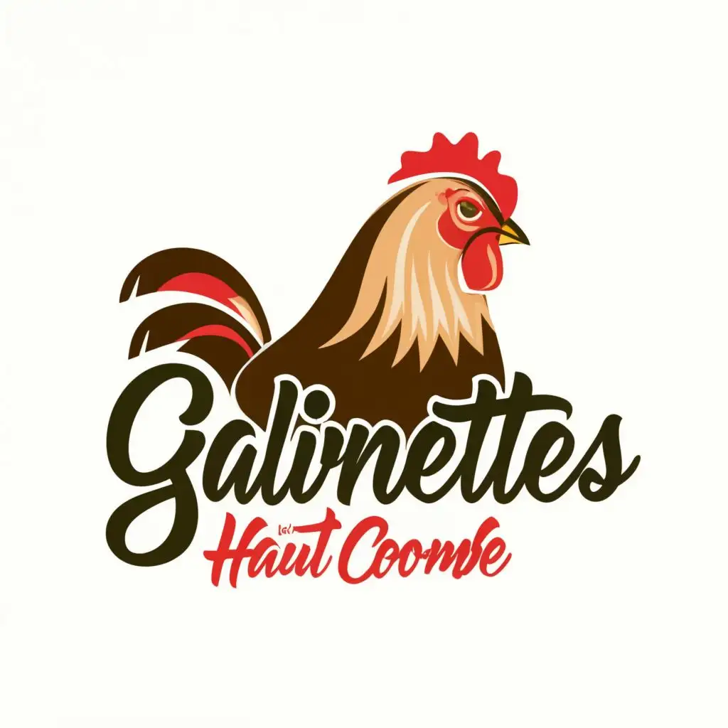 LOGO Design For The Galinettes of Haut Combe Playful Chicken ...