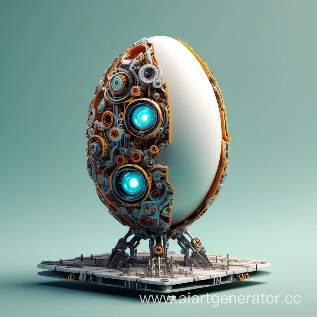 Innovative-Robot-EggLayer-Unveiling-Futuristic-Creations