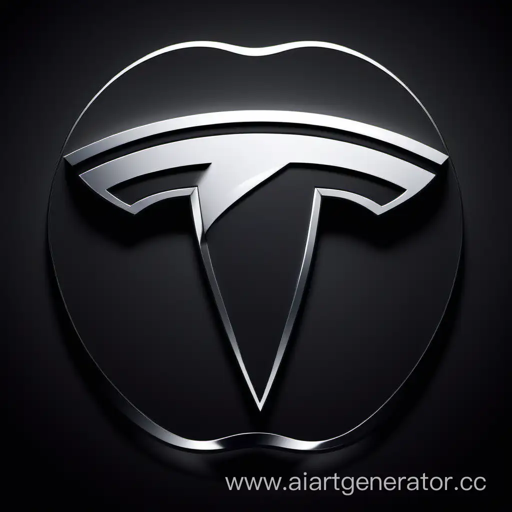 Apple-and-Tesla-Joint-Logo-Innovative-Collaboration-in-Technology-and-Automotive