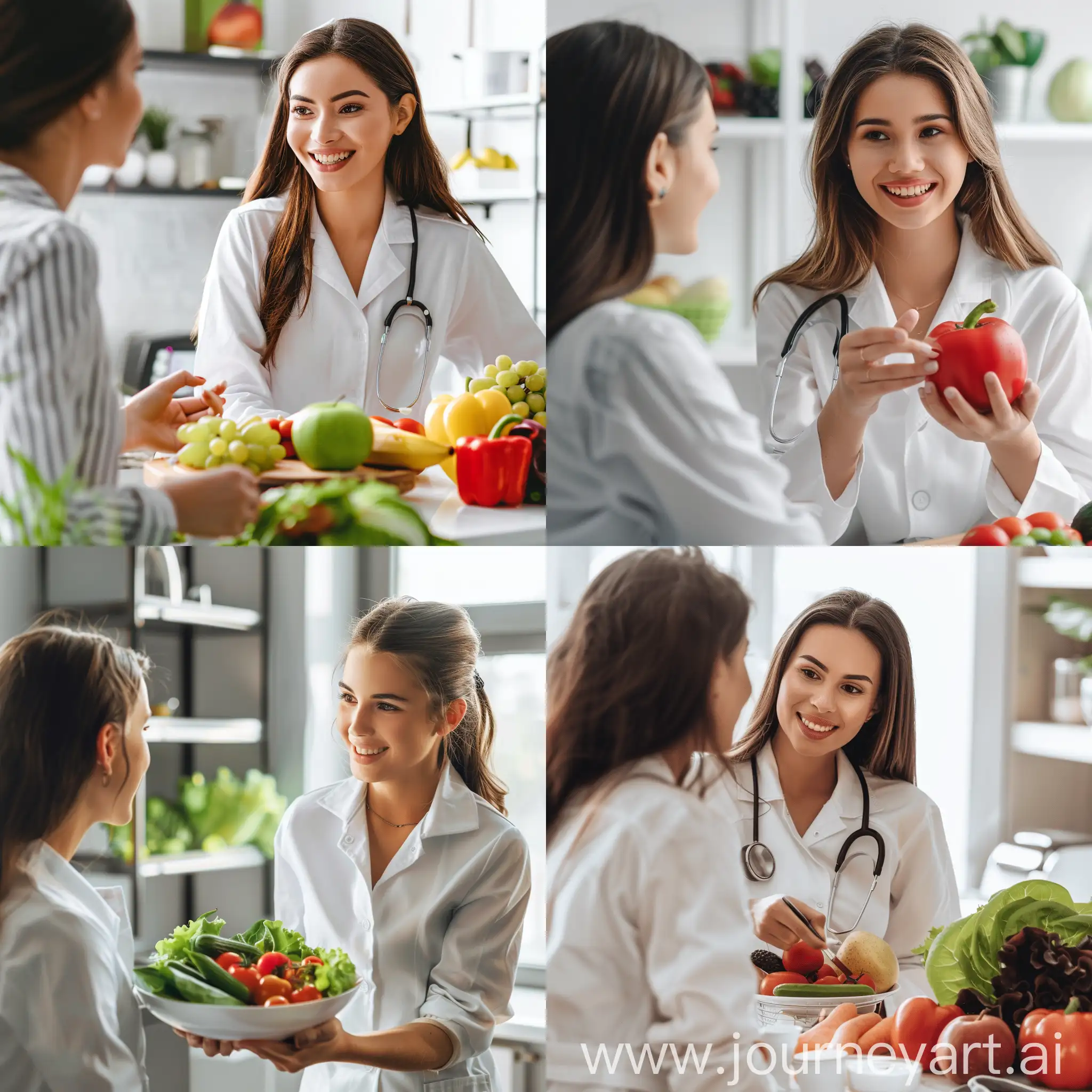 Nutritionist-Giving-Nutrition-Recommendations-to-Girl