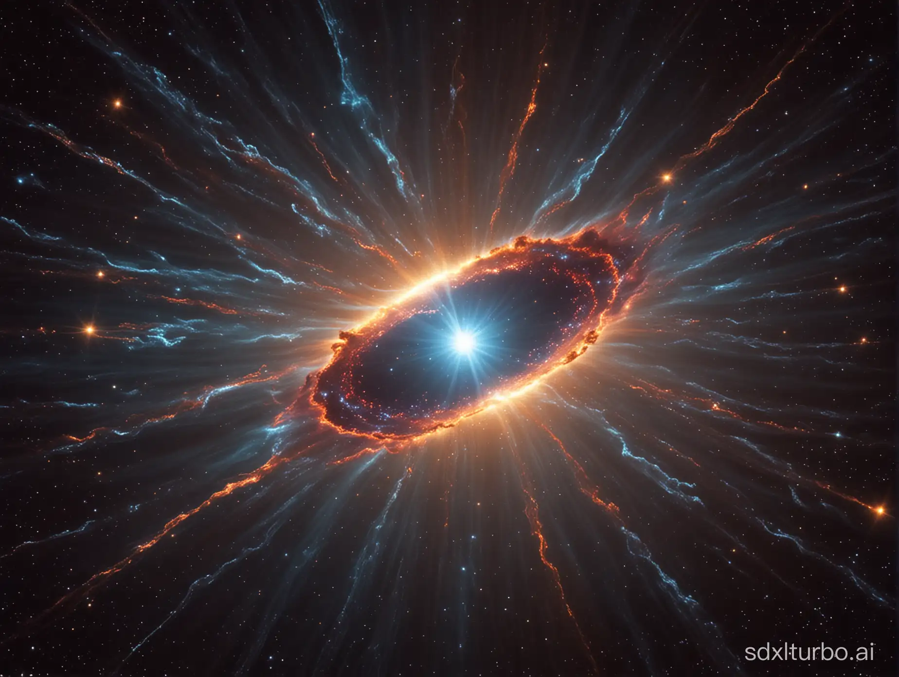 Vibrant-Supernova-Exploding-in-Cosmic-Glory
