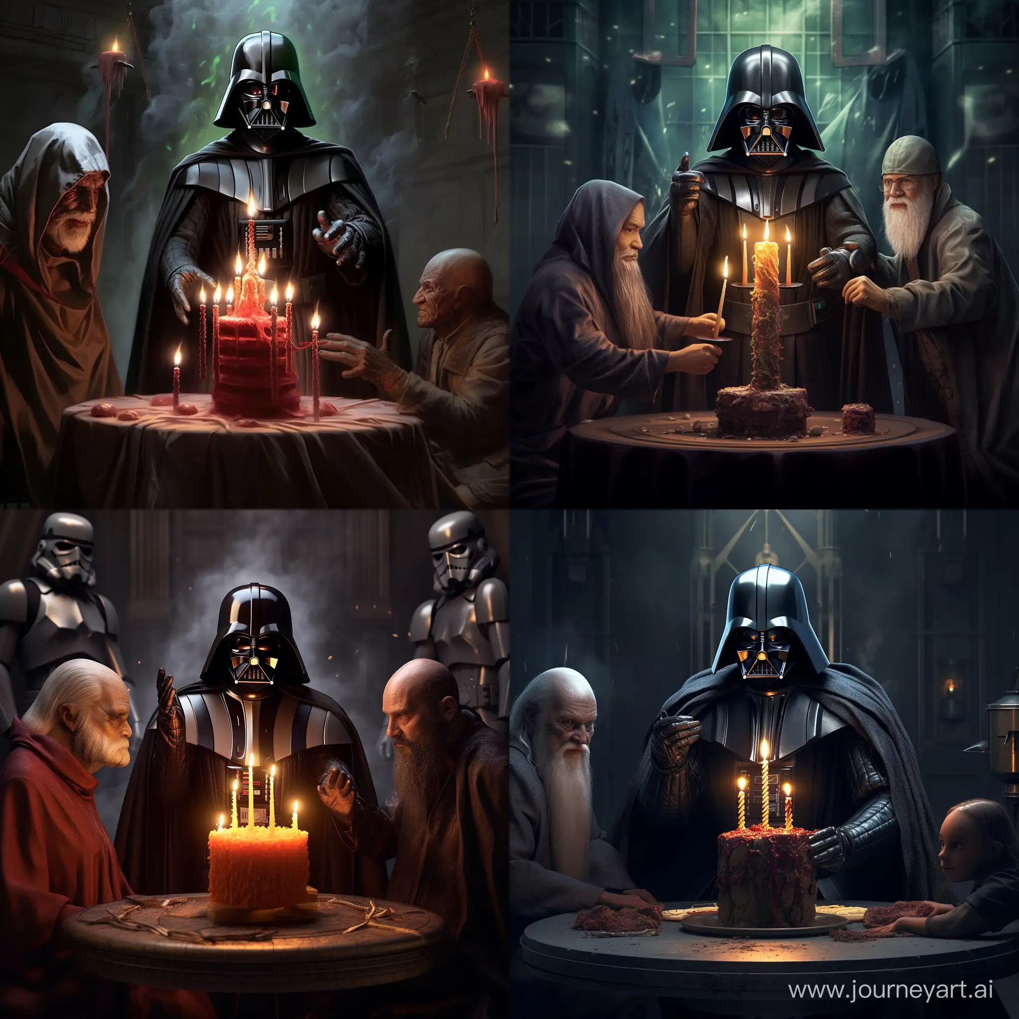 Wizardly-Birthday-Celebration-with-Dumbledore-Voldemort-and-Darth-Vader
