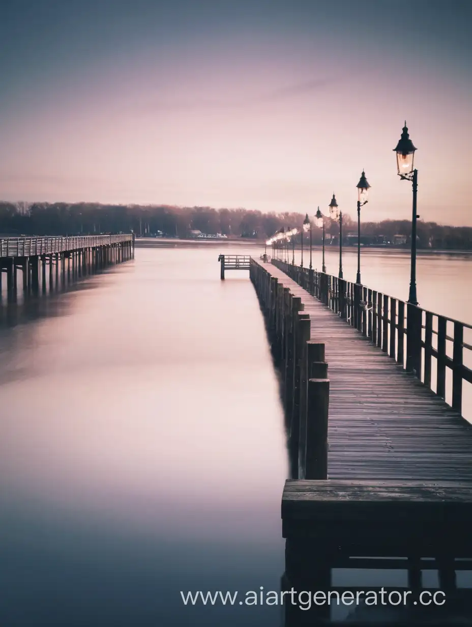 Tranquil-River-Scene-with-Pier