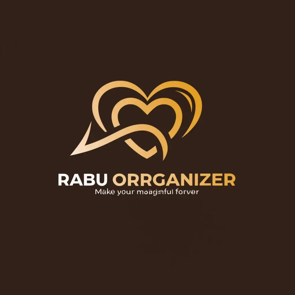 a logo design,with the text "Rabu Organizer", main symbol:Make your Ramadhan Meaningful forever,Minimalistic,be used in Events industry,clear background