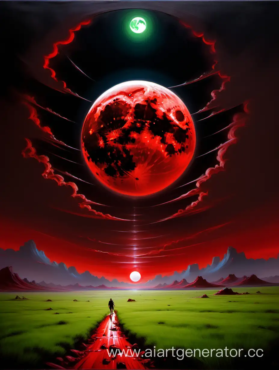 Breathtaking-Oil-Painting-Crimson-Sky-and-Marked-Blood-Moon